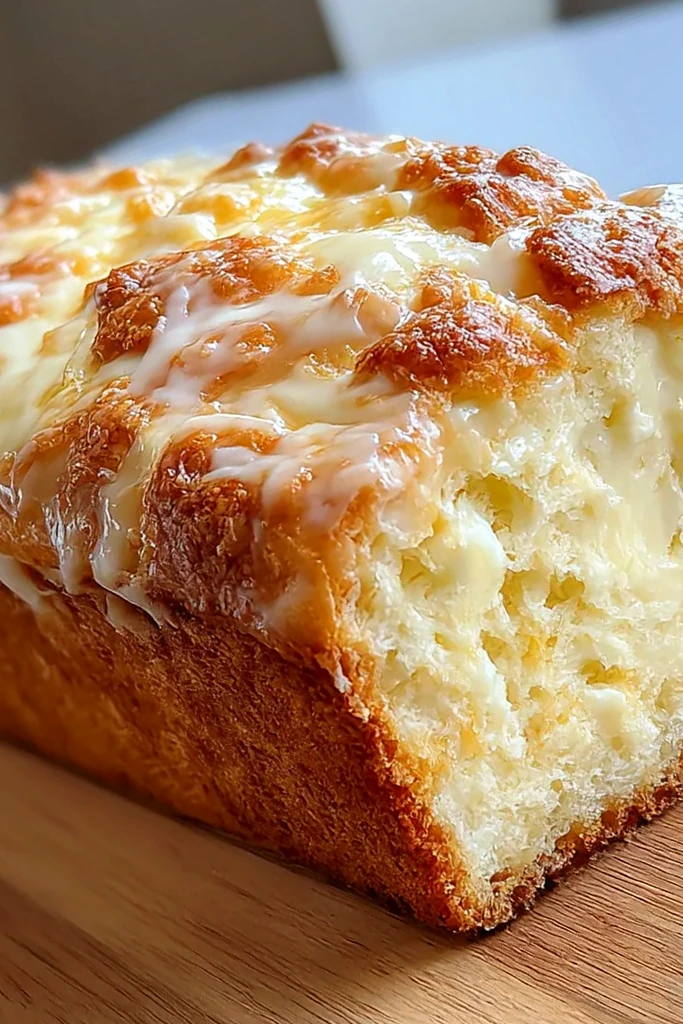 Cream Cheese Vanilla Breakfast Loaf