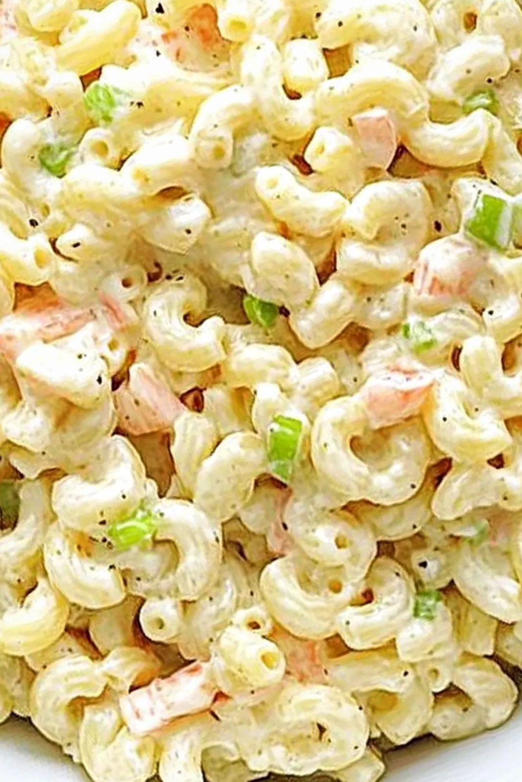 Creamy Island-Style Macaroni Salad