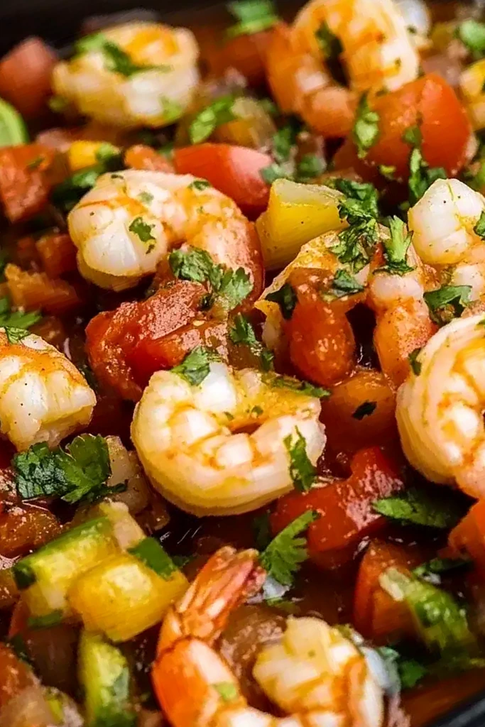 Authentic Mexican Shrimp Sauté