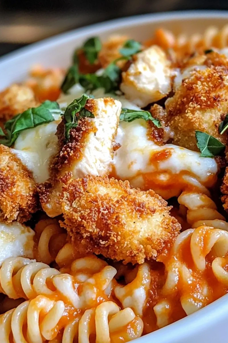 High-Protein Cottage Cheese Chicken Parmesan Bowl