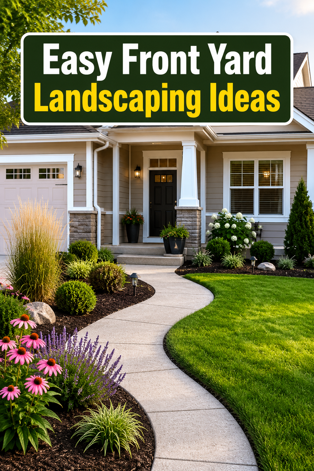 9 Simple Landscaping Front Yard Ideas for Instant Curb Appeal