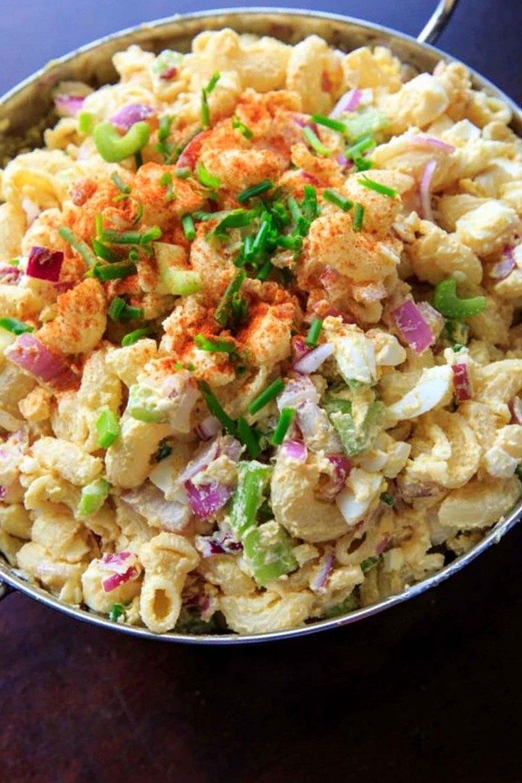 Deviled Egg Pasta Salad
